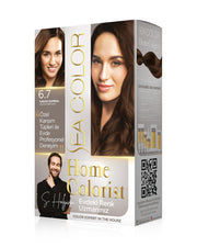 SEA COLOR HOMECOLORİST SET BOYA 6.7 KAKAO KUMRAL