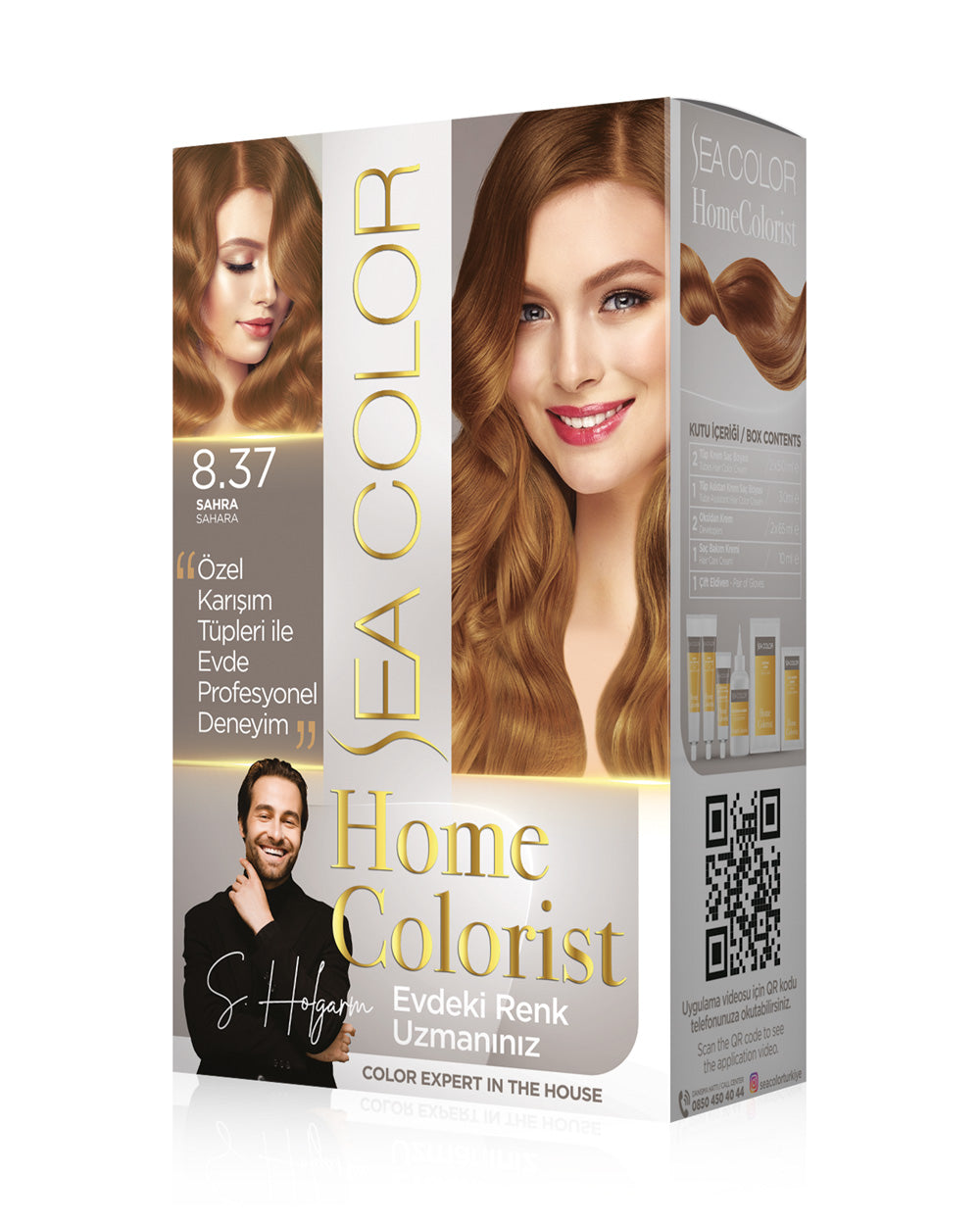 SEA COLOR HOMECOLORİST SET BOYA 8.37 SAHRA