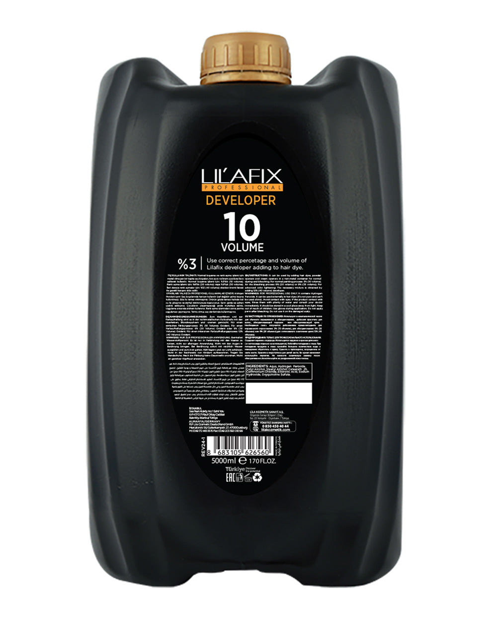 LİLAFİX OKSİDAN 5000 ML 10 VOLUME
