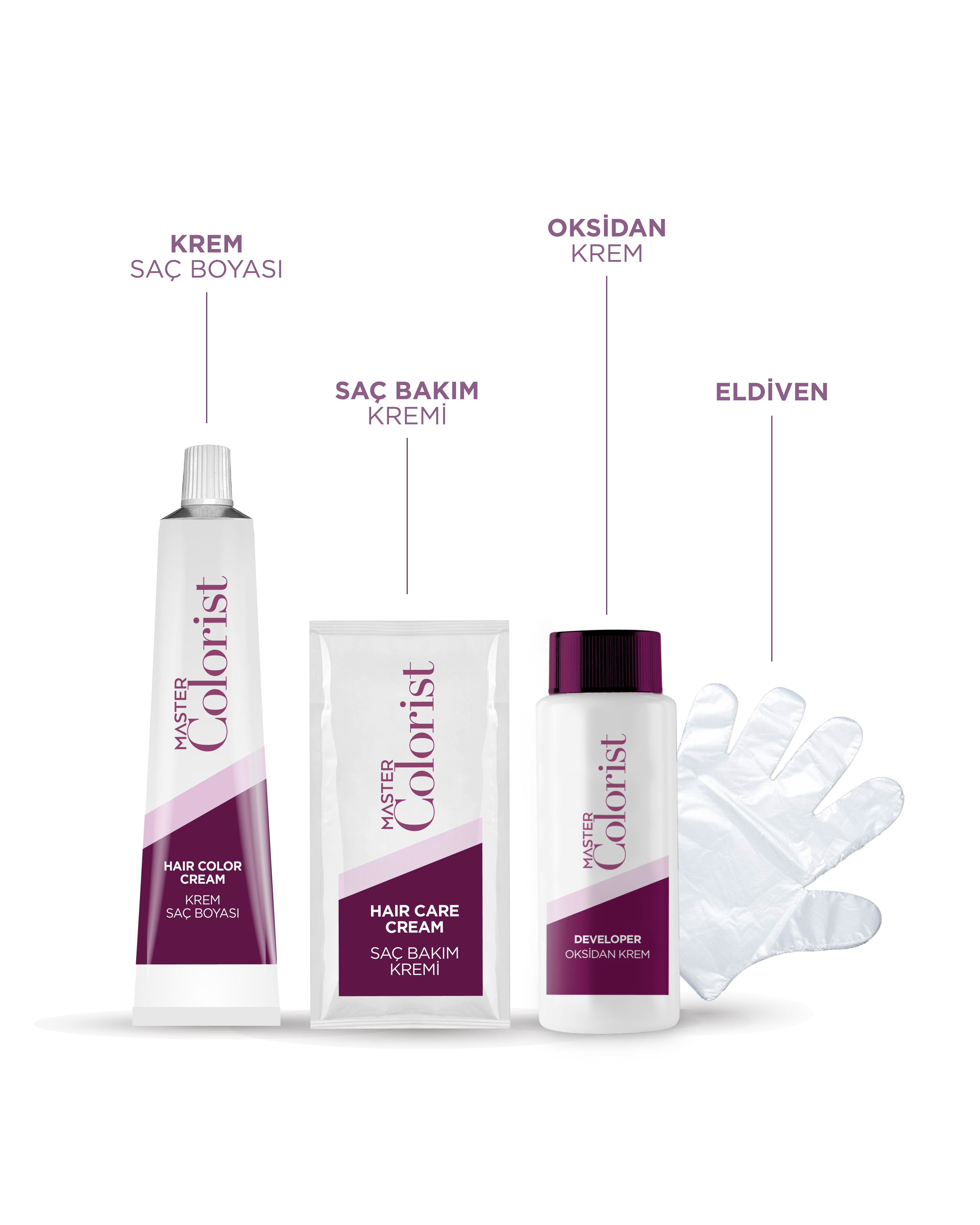 MASTER COLORIST PREMIUM YARI KİT 1.0 SİYAH