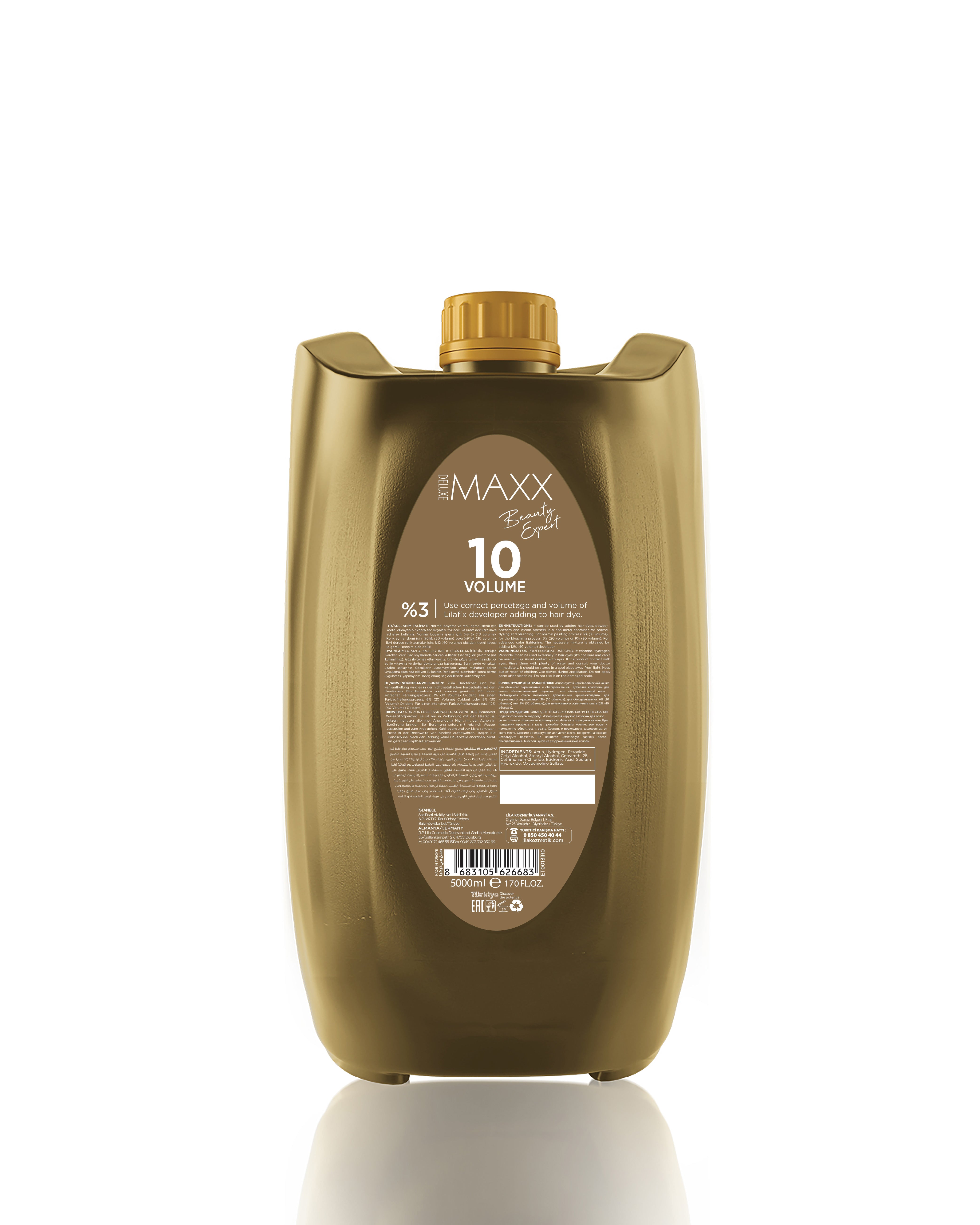 MAXX DELUXE BEAUTY EXPERTY OKSİ. KREM 10V 5000 ML