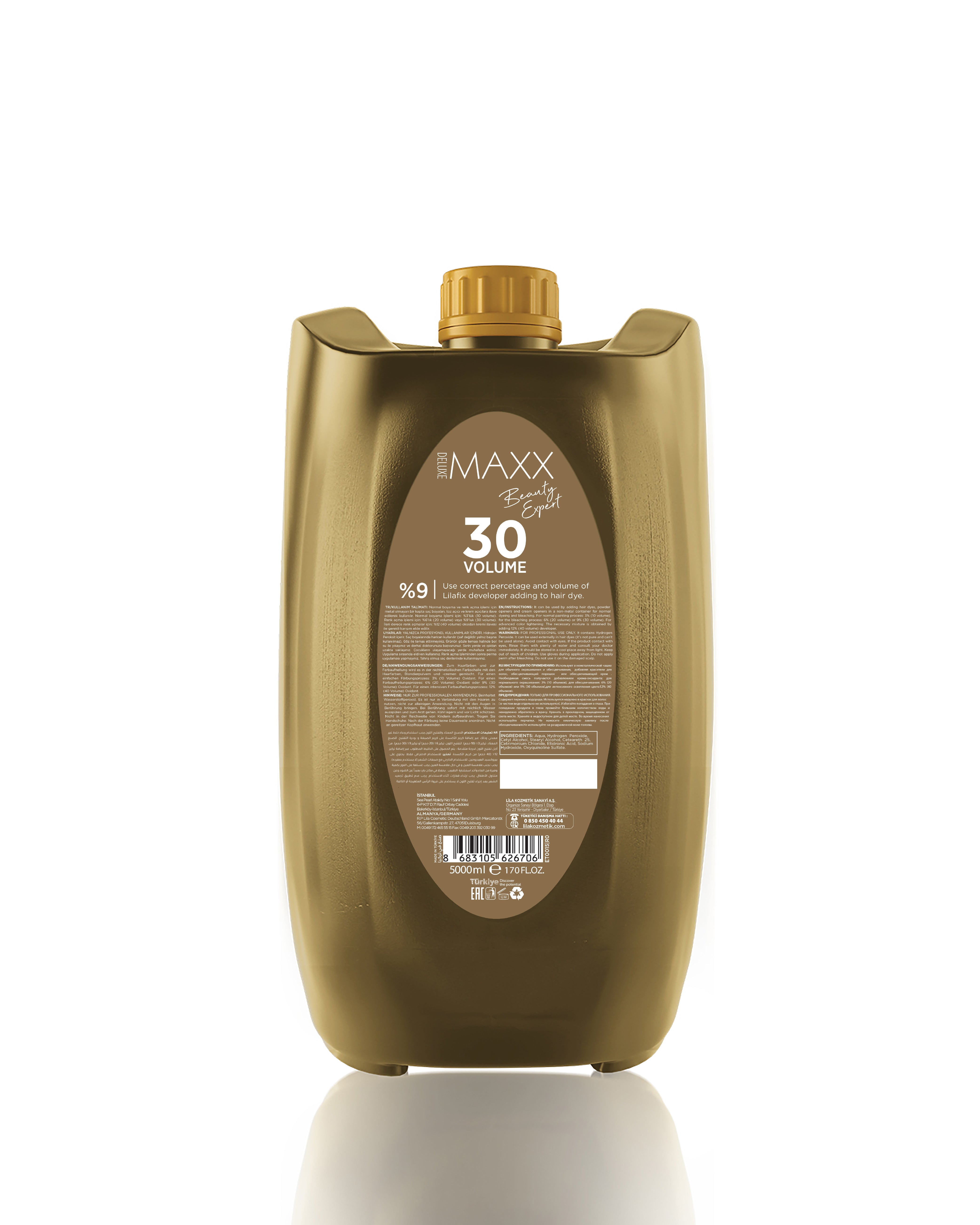 MAXX DELUXE BEAUTY EXPERTY OKSİ. KREM 30V 5000 ML
