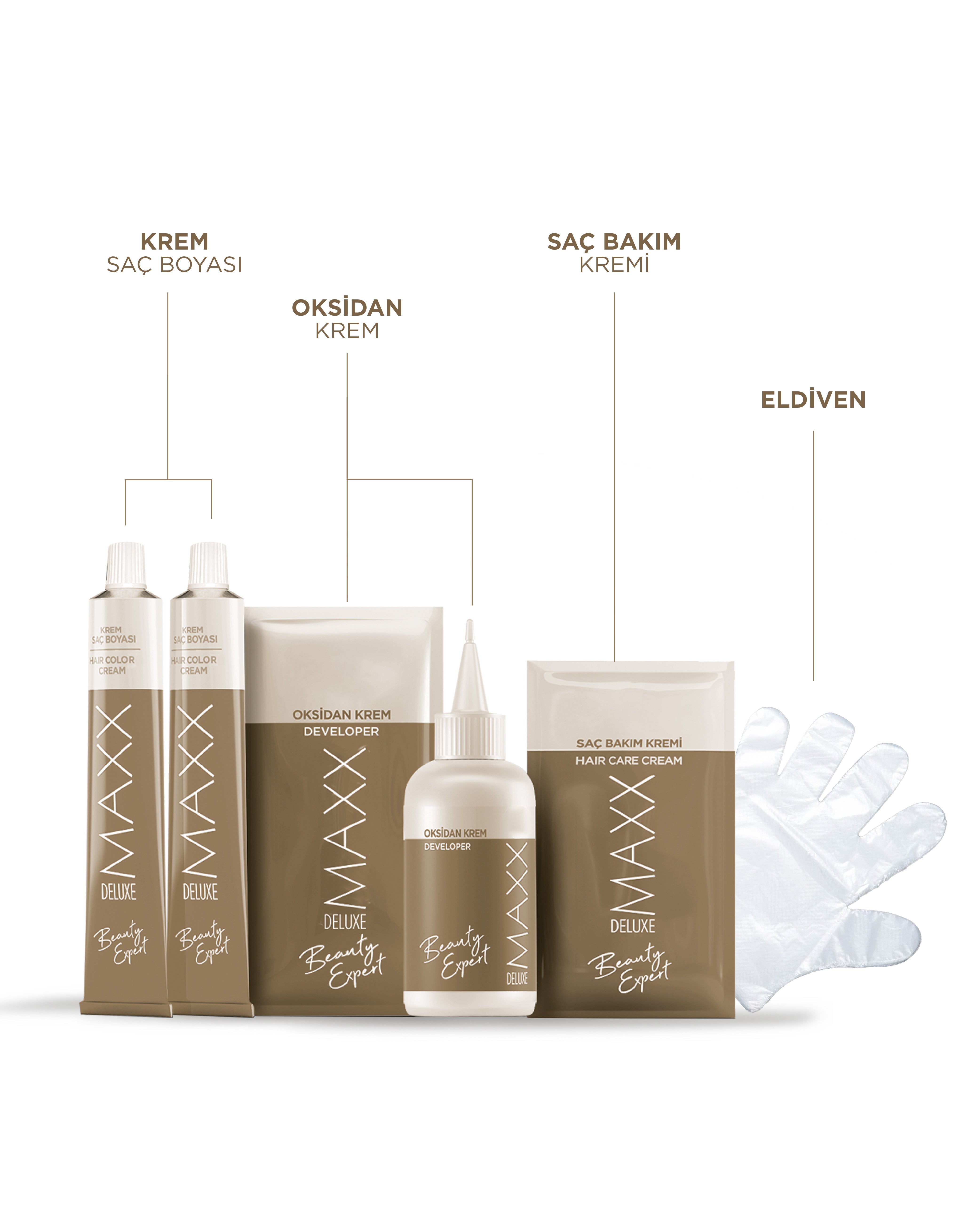 MAXX DELUXE SET BOYA 0.1 PLATİN SARISI
