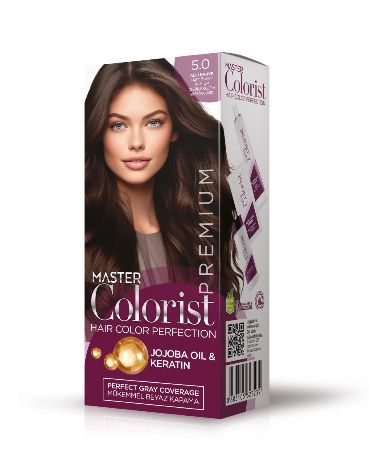 Master Colorist Premium 5.0 Açık Kahve