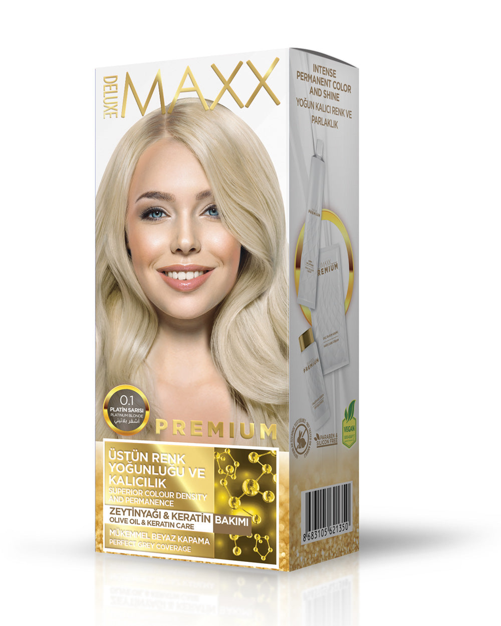 MAXX PREMIUM YARI KİT 0.1 PLATİN SARISI