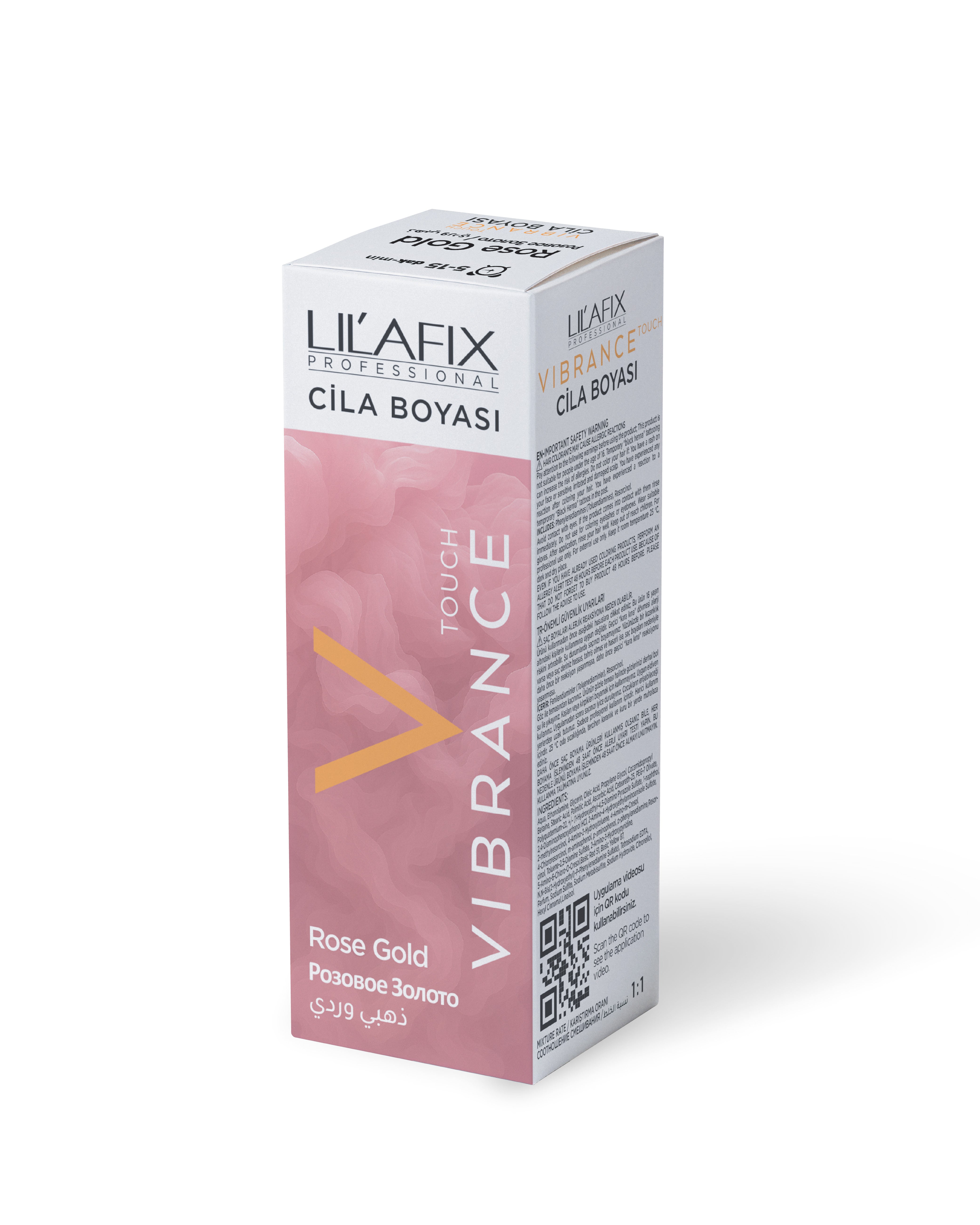 Lilafix Vibrance Cila Boyası Rose Gold