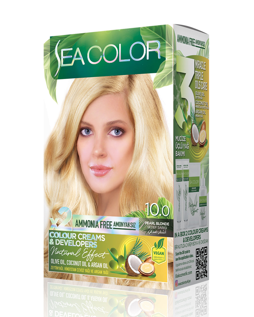 SEA COLOR SET BOYA AMONYAKSIZ 10.0 SEDEF SARISI