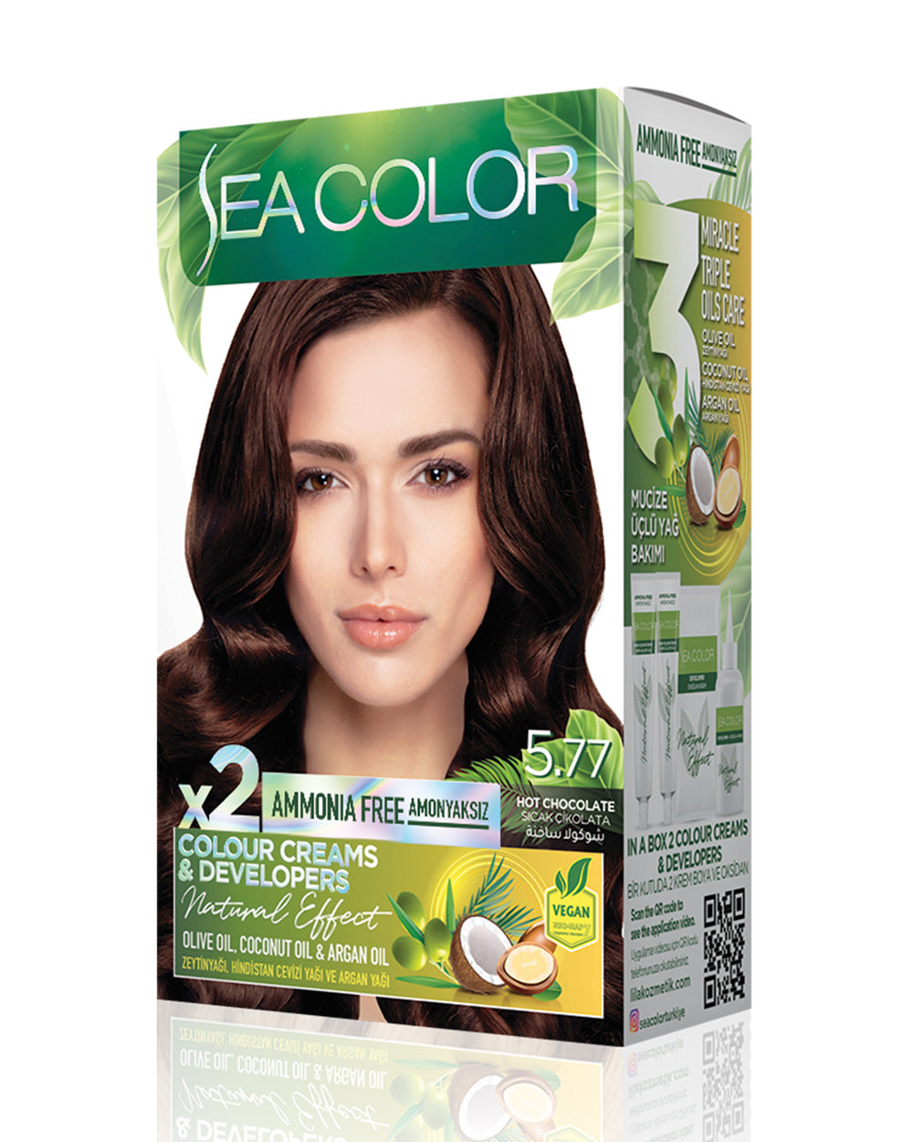 SEA COLOR SET BOYA AMONYAKSIZ 5.77 SICAK ÇİKOLATA