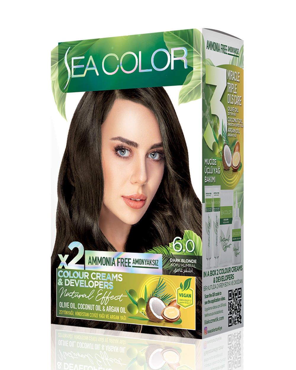 SEA COLOR SET BOYA AMONYAKSIZ 6.0 KOYU KUMRAL