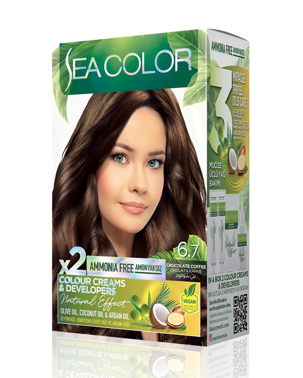 SEA COLOR SET BOYA AMONYAKSIZ 6.7 ÇİKOLATA KAHVE