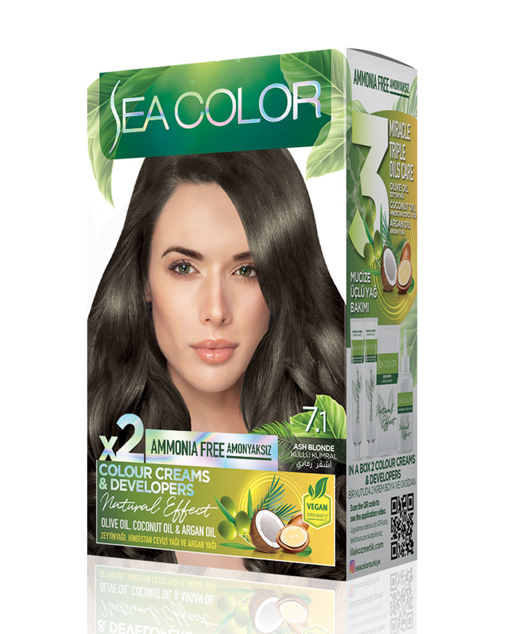 SEA COLOR SET BOYA AMONYAKSIZ 7.1 KÜLLÜ KUMRAL