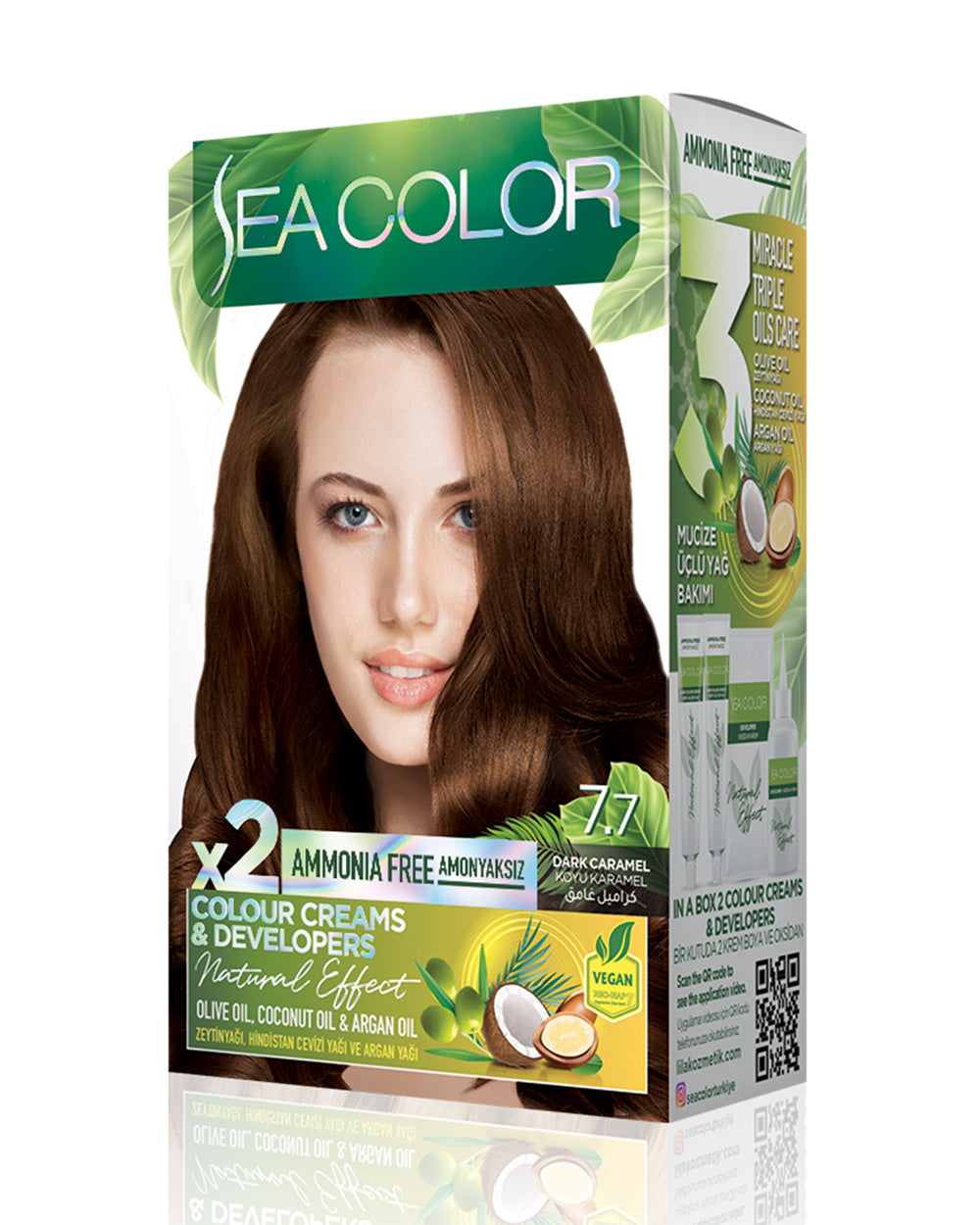 SEA COLOR SET BOYA AMONYAKSIZ 7.7 IŞILTILI KAHVE