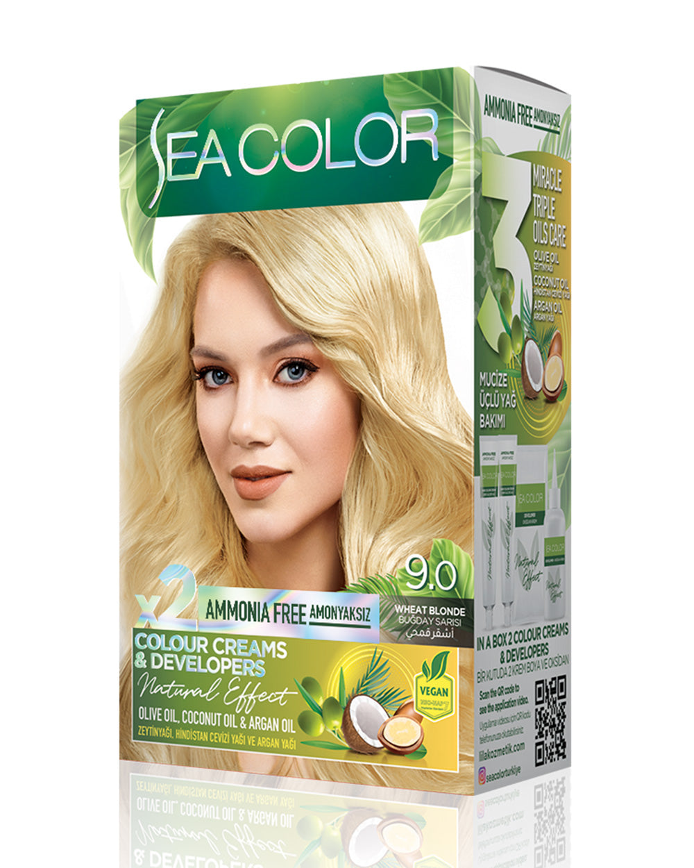 SEA COLOR SET BOYA AMONYAKSIZ 9.0 BUĞDAY SARISI