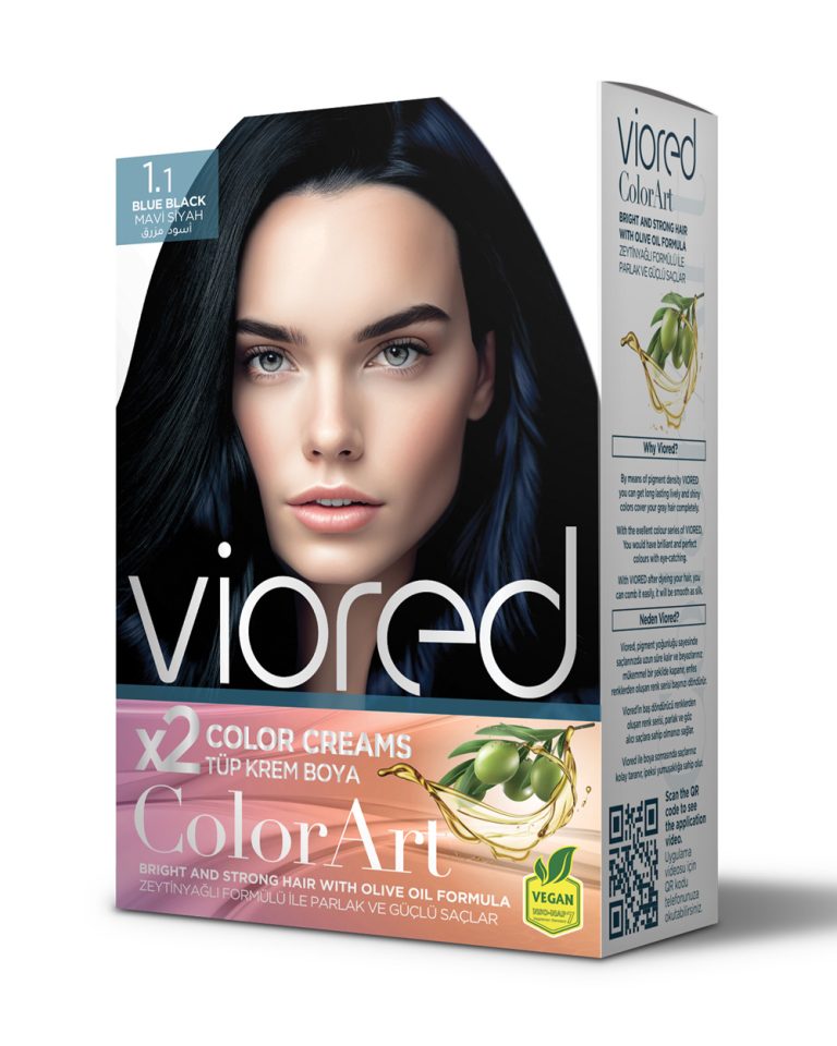 VİORED COLORART SET BOYA 1.1 MAVİ SİYAH