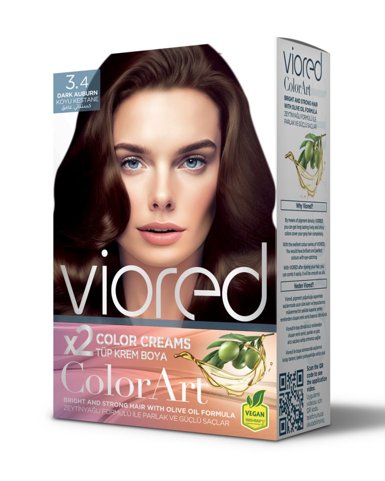VİORED COLORART SET BOYA 3.4 KOYU KESTANE