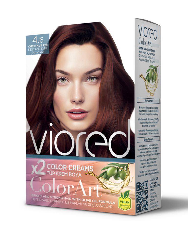VİORED COLORART SET BOYA 4.6 KESTANE KIZILI