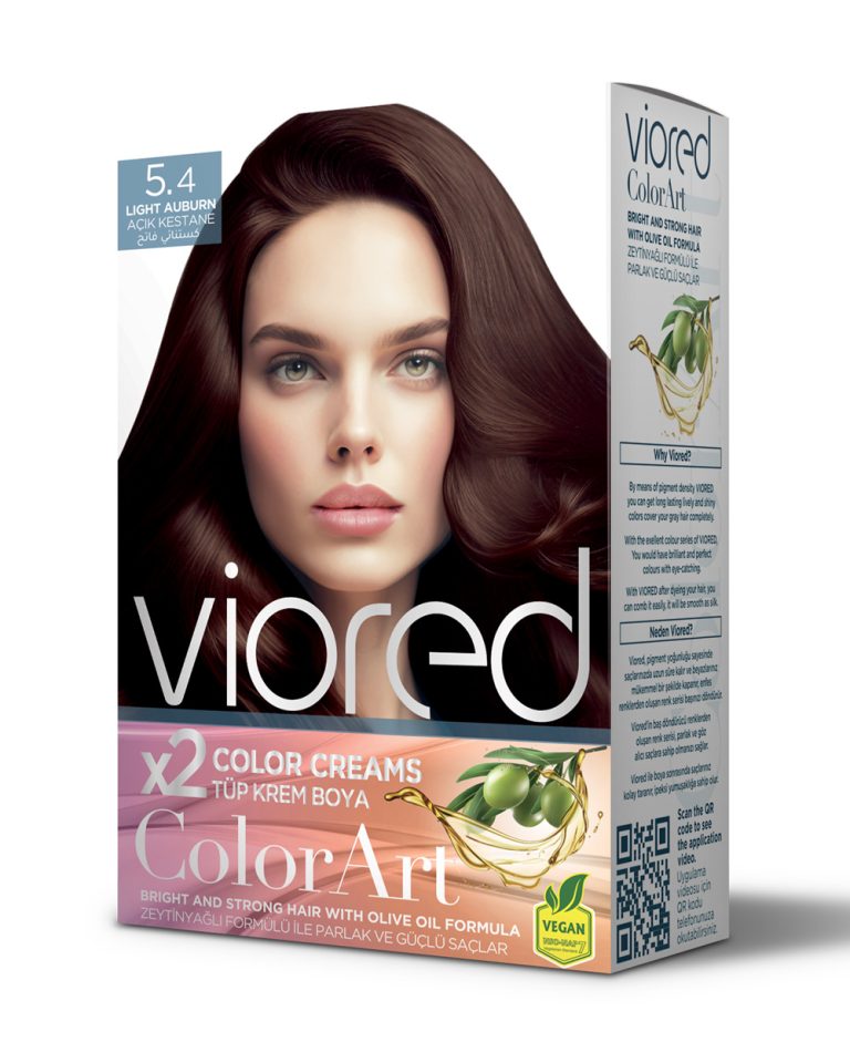 VİORED COLORART SET BOYA 5.4 AÇIK KESTANE