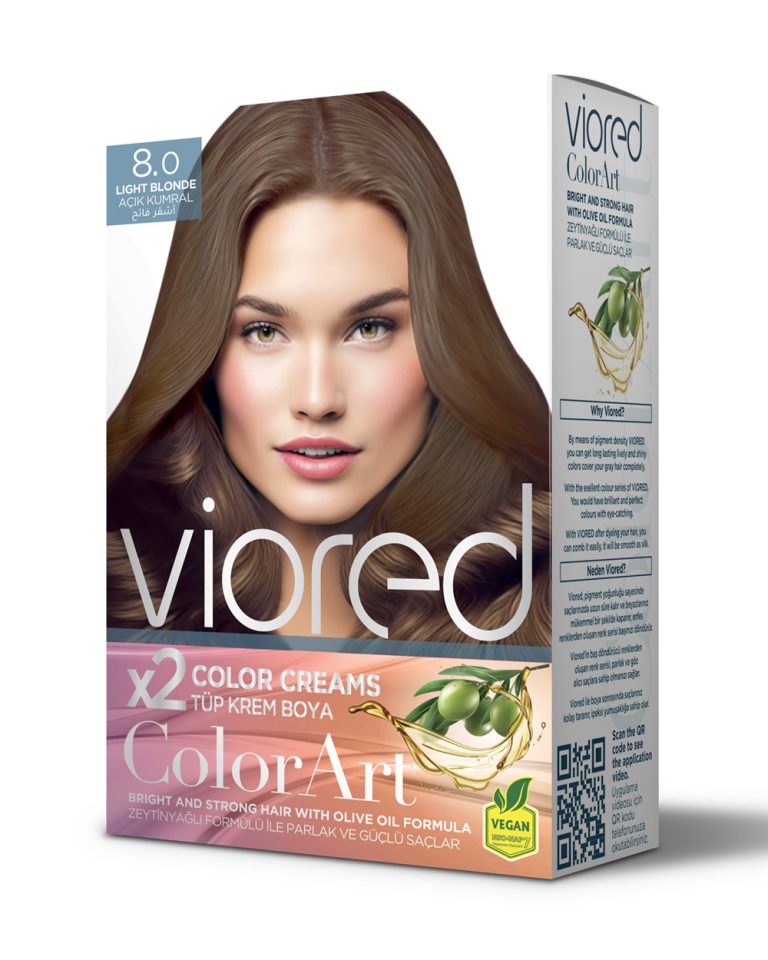 VİORED COLORART SET BOYA 8.0 AÇIK KUMRAL