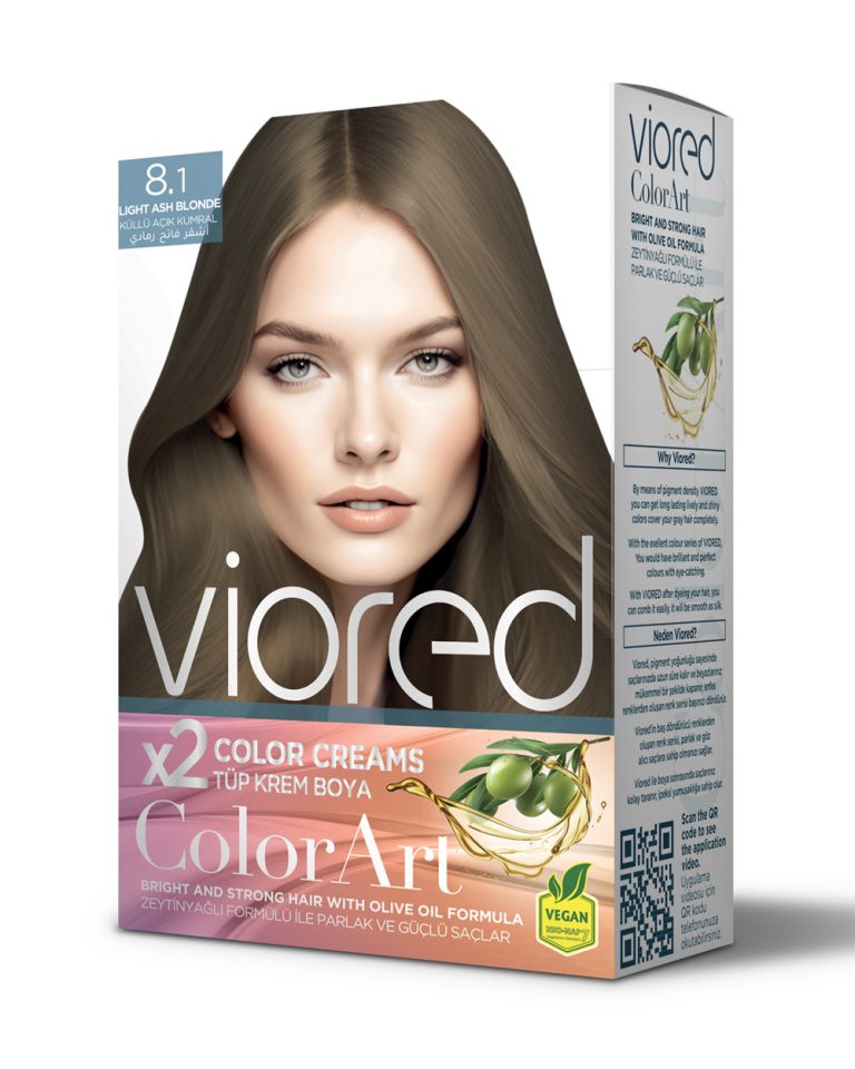 VİORED COLORART SET BOYA 8.1 KÜLLÜ AÇIK KUMRAL