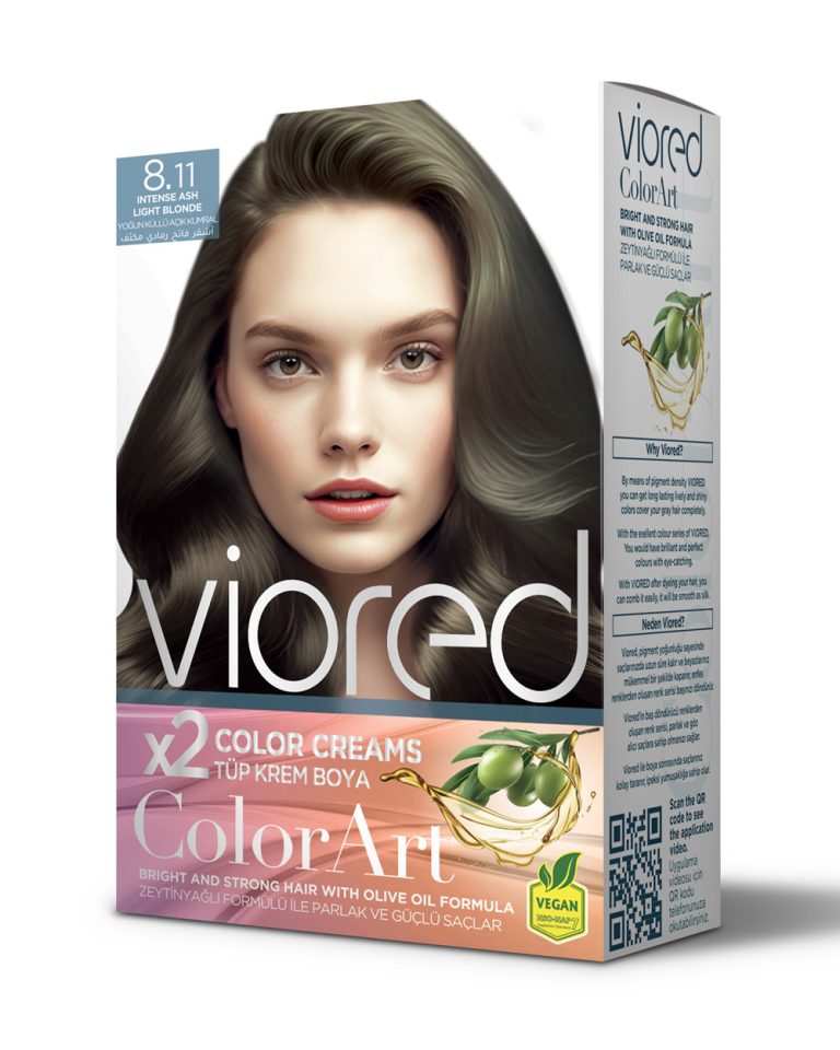 VİORED COLORART SET BOYA 8.11 YOĞUN KÜLLÜ AÇIK KUMRAL